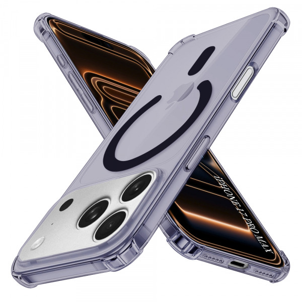 Husa MagSafe pentru Apple iPhone 18 Pro Max / 17 Pro Max, Techsuit, Shockproof, Fumurie