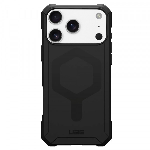 Husa MagSafe pentru Apple iPhone 18 Pro Max / 17 Pro Max, Urban Armor Gear, Essential Armor, Neagra