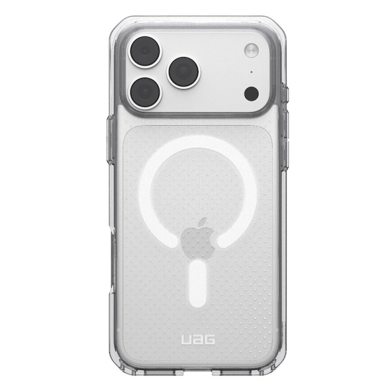 Husa MagSafe pentru Apple iPhone 18 Pro / 17 Pro, Urban Armor Gear, Dot, Argintie