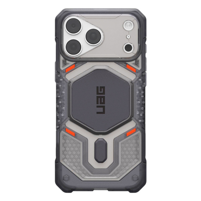 Husa MagSafe pentru Apple iPhone 18 Pro / 17 Pro, Urban Armor Gear, Monarch Pro, Gri Deschis