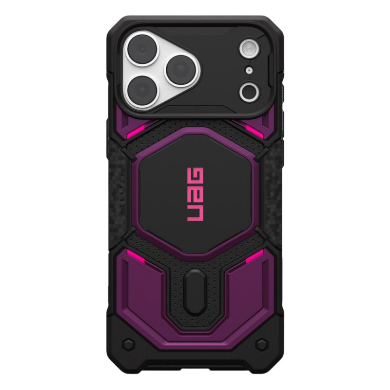 Husa MagSafe pentru Apple iPhone 18 Pro / 17 Pro, Urban Armor Gear, Monarch Pro, Mov