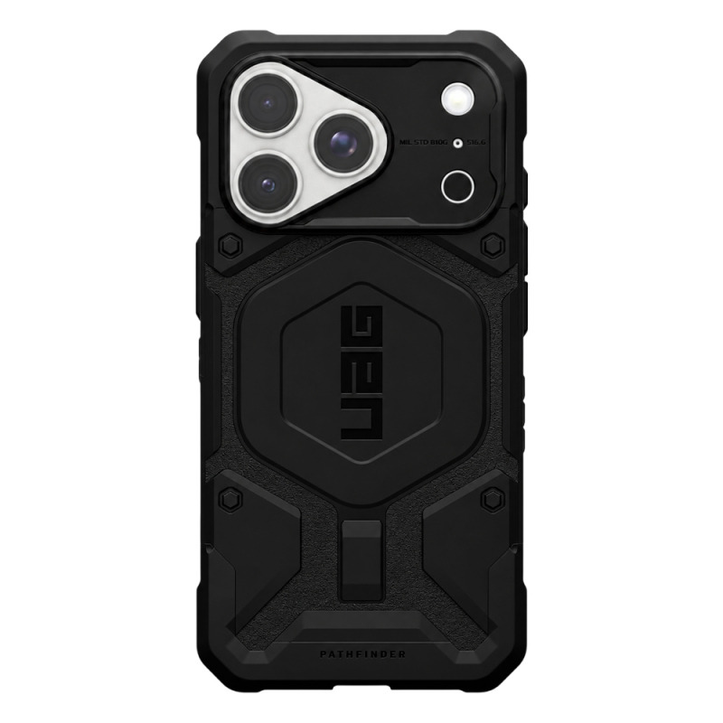 Husa MagSafe pentru Apple iPhone 18 Pro / 17 Pro, Urban Armor Gear, Pathfinder, Neagra