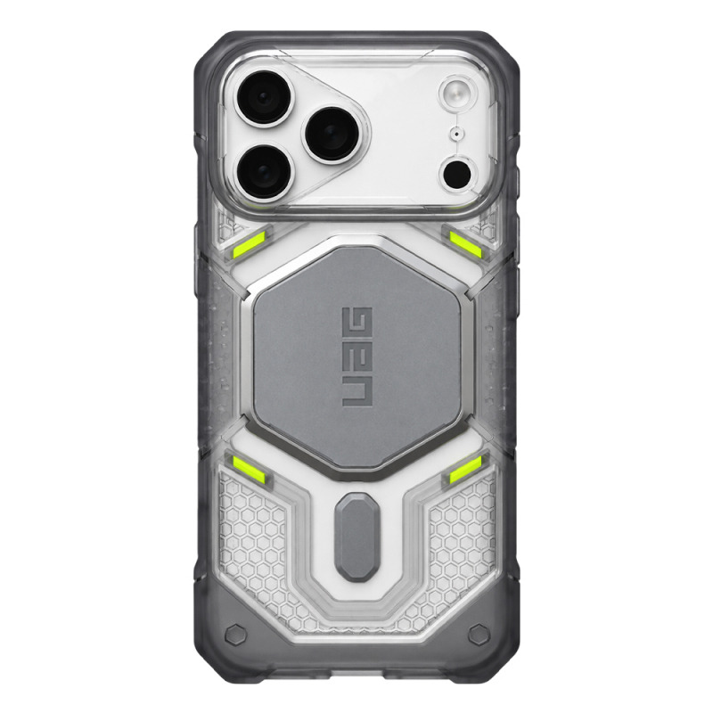Husa MagSafe pentru Apple iPhone 18 Pro Max / 17 Pro Max, Urban Armor Gear, Monarch Pro, Argintie