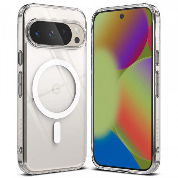 Husa MagSafe pentru Google Pixel 10 Pro / 10, Ringke, Fusion, Transparenta