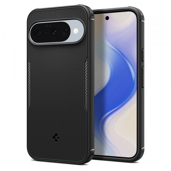 Husa MagSafe pentru Google Pixel 10 Pro / 10, Spigen, Core Armor, Neagra Mata ACS09804