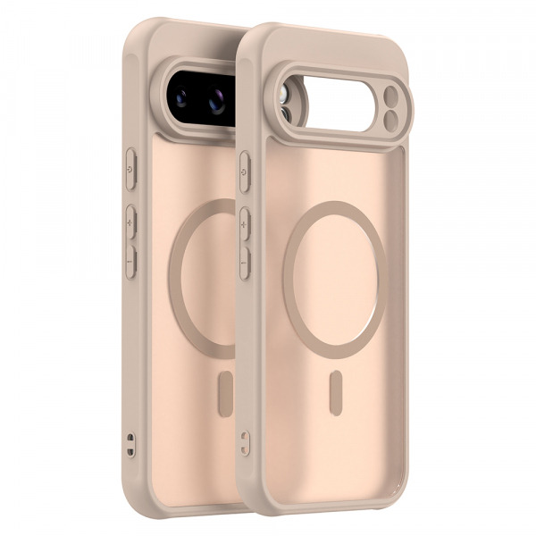 Husa MagSafe pentru Google Pixel 10 Pro XL, Techsuit, HaloFrost II, Aurie