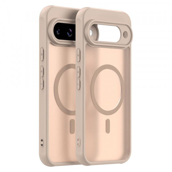 Husa MagSafe pentru Google Pixel 10, Techsuit, HaloFrost II, Aurie