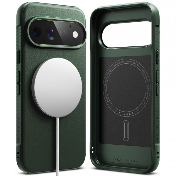 Husa MagSafe pentru Google Pixel 11 Pro, Ringke, Onyx, Verde Inchis