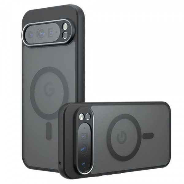 Husa MagSafe pentru Google Pixel 9 Pro XL, Techsuit, PureFrost, Neagra
