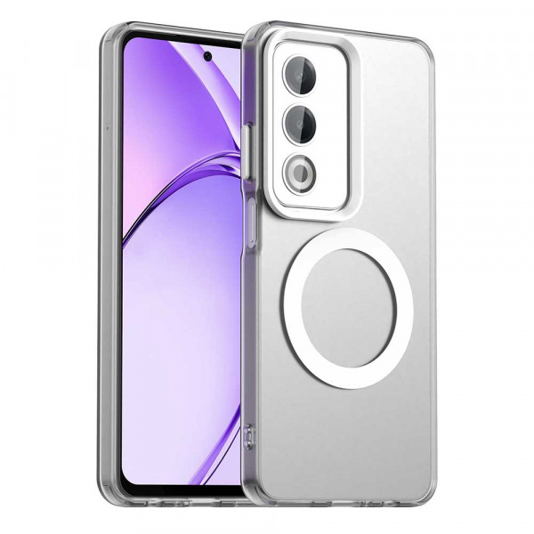 Husa MagSafe pentru Oppo A80, Techsuit, CandyCase, Alba