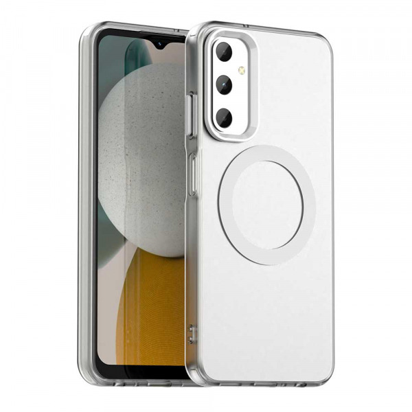 Husa MagSafe pentru Samsung Galaxy A05s A057, Techsuit, CandyCase, Alba