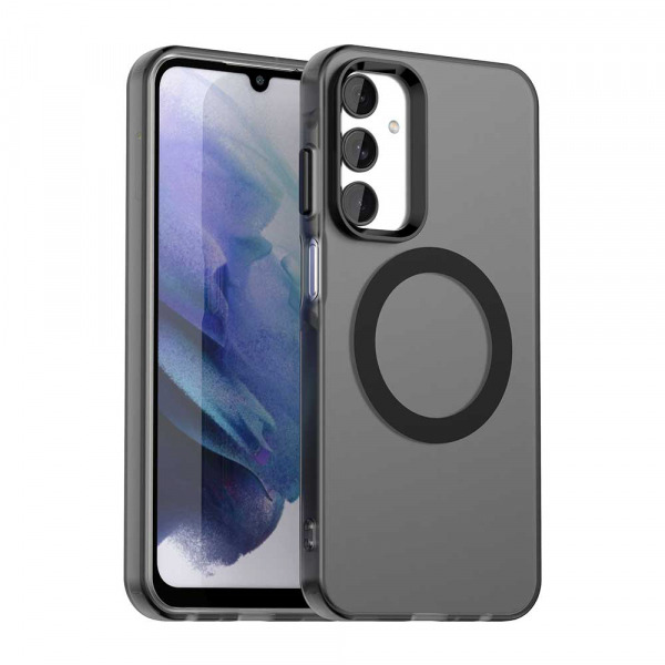 Husa MagSafe pentru Samsung Galaxy A25 A256, Techsuit, CandyCase, Neagra
