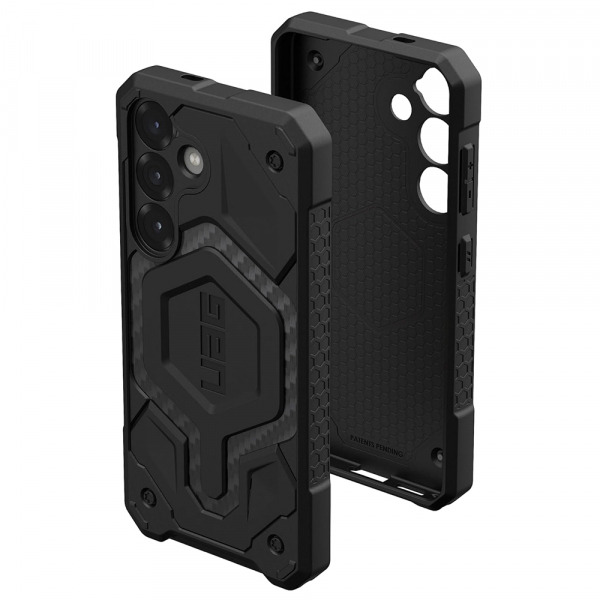 Husa MagSafe pentru Samsung Galaxy S25 S931, Urban Armor Gear, Monarch Pro Carbon, Neagra