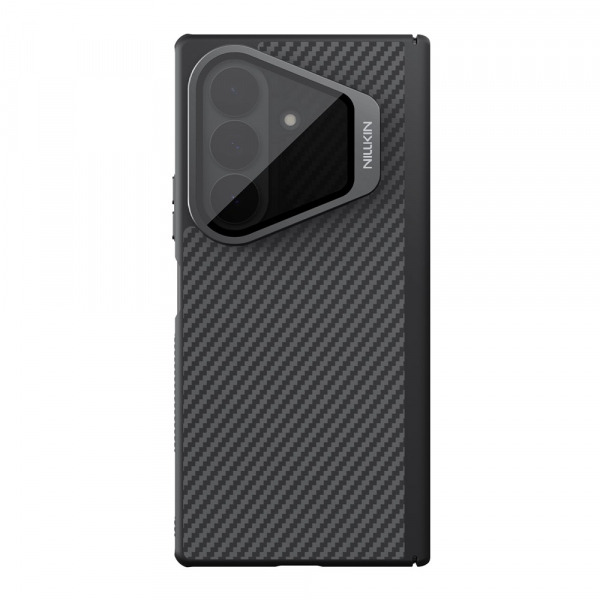 Husa MagSafe pentru Samsung Galaxy Z Fold8 Ultra F976, Nillkin, CarboProp with Transparent Black Lens Cover, Neagra