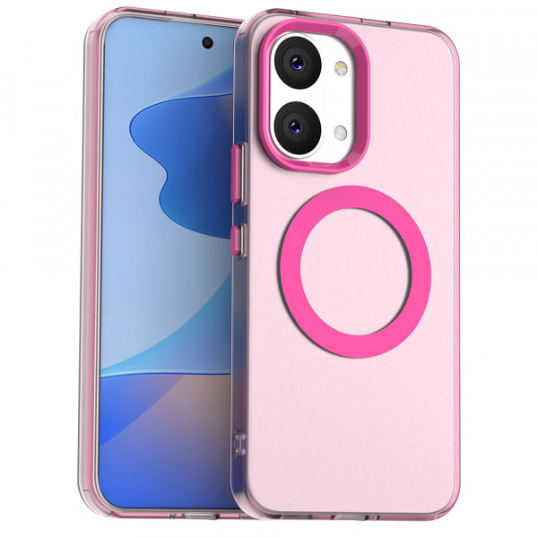Husa MagSafe pentru Xiaomi Poco X8 Pro Max, Techsuit, CandyCase, Roz