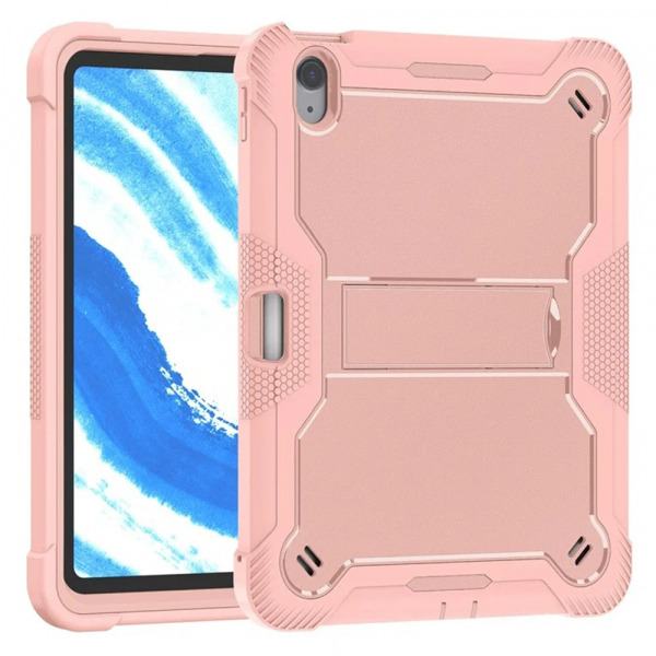 Husa pentru Apple iPad Air 11 (2026) / iPad Air 11 (2025) / Air 11 (2024), Techsuit, Rugged TabShell, Roz