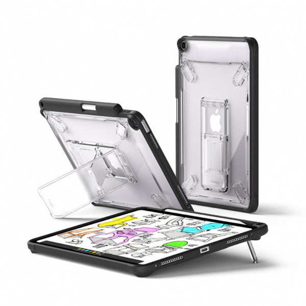 Husa pentru Apple iPad Air 13 (2026) / Air 13 (2025) / Air 13 (2024), Ringke, Fusion Sketch Stand, Fumurie