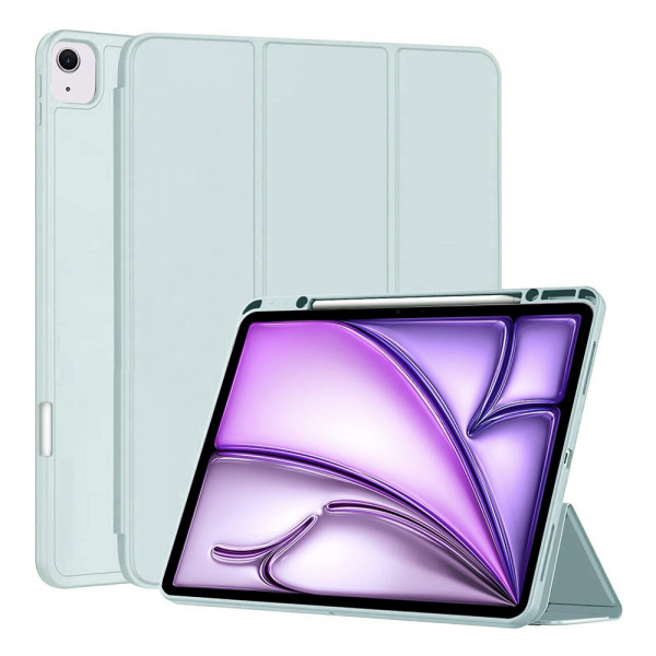 Husa pentru Apple iPad Air 13 (2026) / Air 13 (2025) / Air 13 (2024), Techsuit, Flex Trifold, Bleu