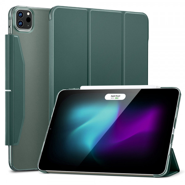 Husa pentru Apple iPad Pro 13 (2024), ESR, Ascend Trifold, Verde Satinata