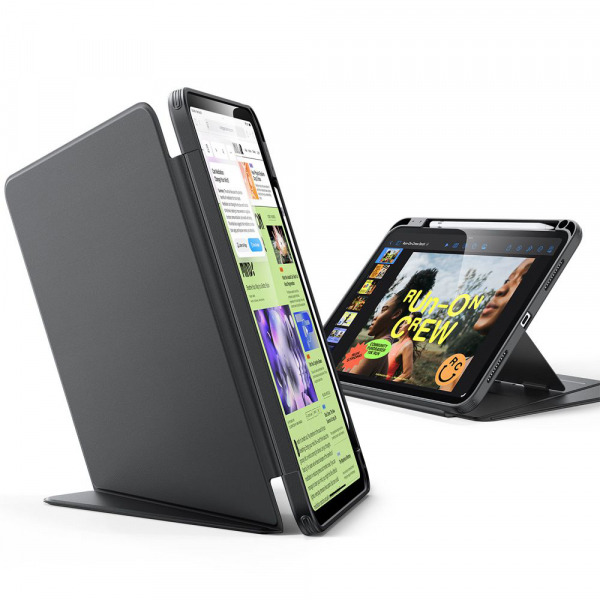 Husa pentru Apple iPad Pro 13 (2024), ESR, Flip Hybrid with Pencil Holder, Neagra