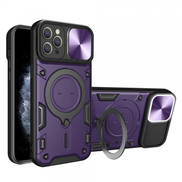Husa pentru Apple iPhone 11 Pro Max, Techsuit, CamGuard Pro, Mov