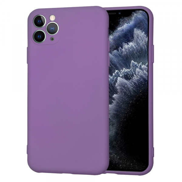 Husa pentru Apple iPhone 11 Pro Max, Techsuit, SoftFlex, Mov