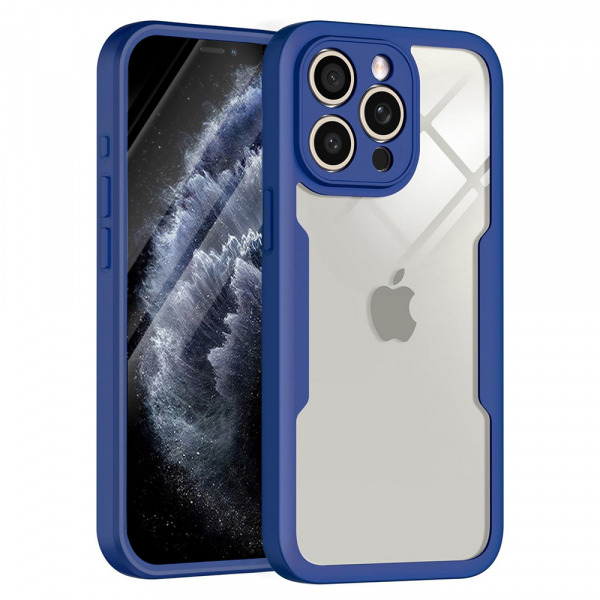 Husa pentru Apple iPhone 11 Pro, Techsuit, ColorVerse 360, Albastra