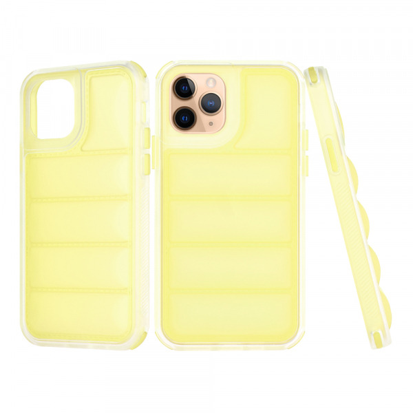 Husa pentru Apple iPhone 11 Pro, Techsuit, Wave Shield, Galbena