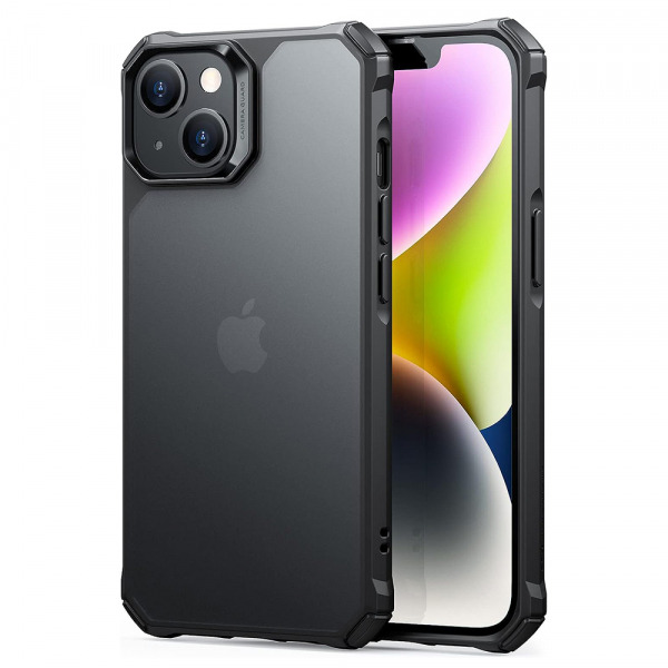 Husa pentru Apple iPhone 14 / 13, ESR, Air Armor, Neagra Satinata