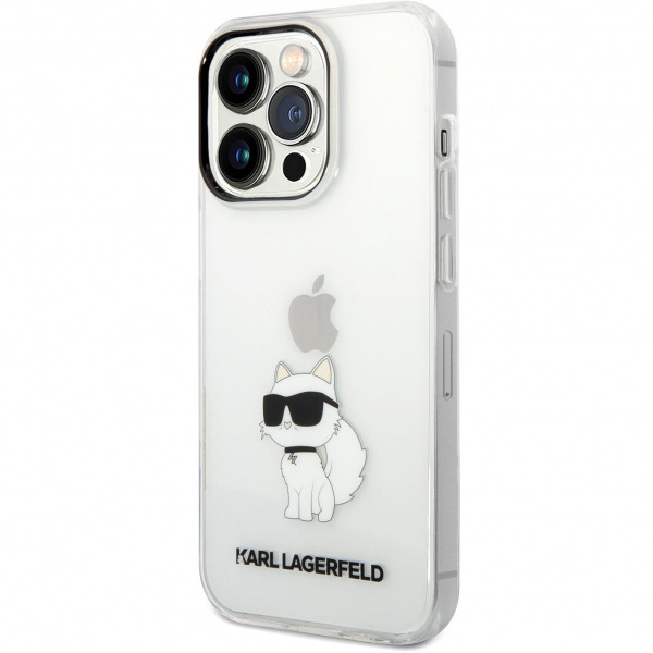 Husa pentru Apple iPhone 14 Pro, Karl Lagerfeld, IML Choupette NFT, Transparenta