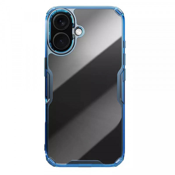 Husa pentru Apple iPhone 16, Nillkin, Nature Pro, Albastra