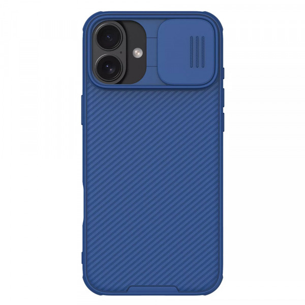 Husa pentru Apple iPhone 16 Plus, Nillkin, CamShield Pro, Albastra