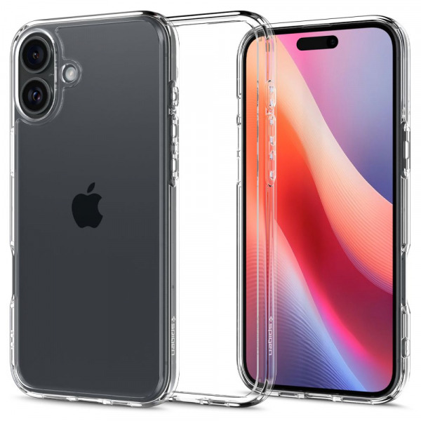 Husa pentru Apple iPhone 16 Plus, Spigen, Ultra Hybrid, Transparenta