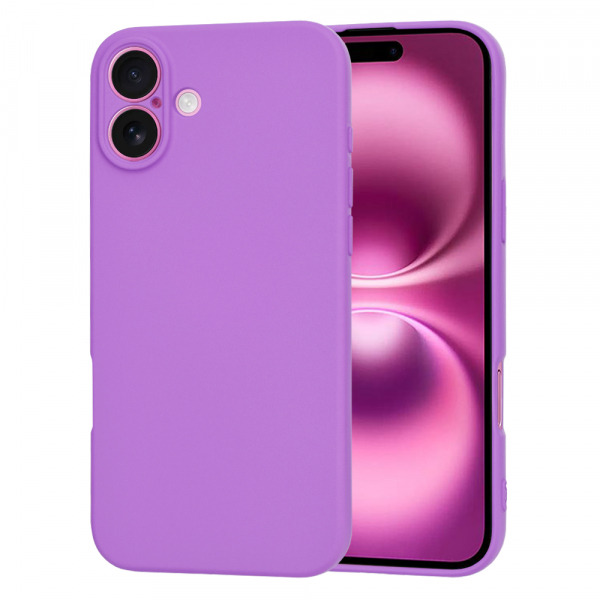 Husa pentru Apple iPhone 16 Plus, Techsuit, SoftFlex, Mov
