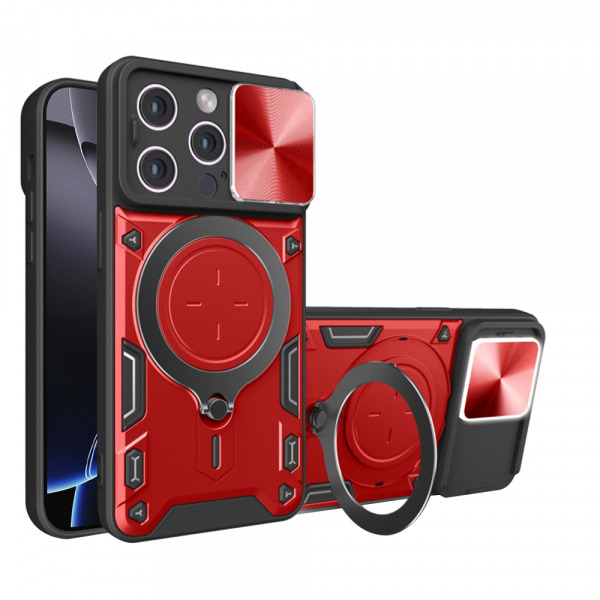 Husa pentru Apple iPhone 16 Pro Max, Techsuit, CamGuard Pro, Rosie