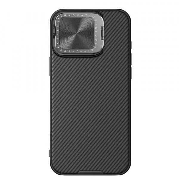 Husa pentru Apple iPhone 16 Pro Max, Nillkin, CamShield Prop, Neagra