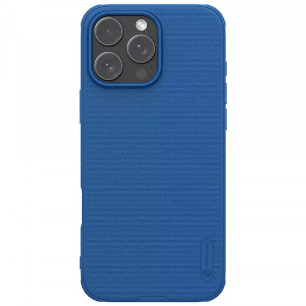 Husa pentru Apple iPhone 16 Pro Max, Nillkin, Super Shield Pro, Albastra Satinata
