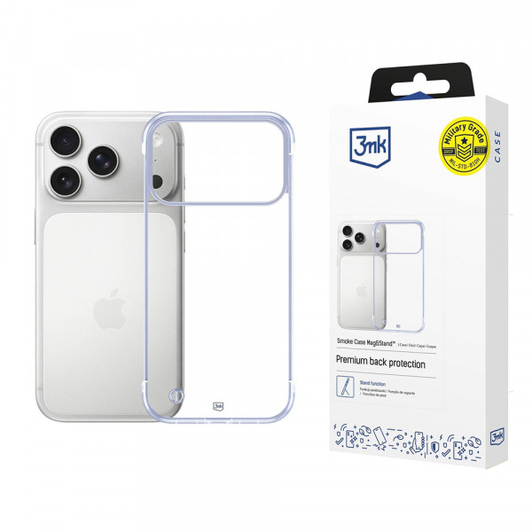 Husa pentru Apple iPhone 17 Pro, 3MK, Just20g, Transparenta