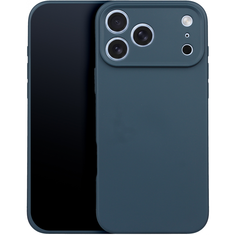 Husa pentru Apple iPhone 18 Pro Max / 17 Pro Max, OEM, Silicone, Bleumarin