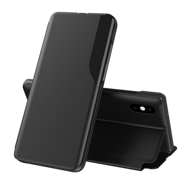 Husa pentru Apple iPhone XS Max, Techsuit, eFold, Neagra