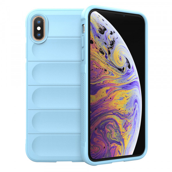 Husa pentru Apple iPhone XS Max, Techsuit, Magic Shield, Bleu