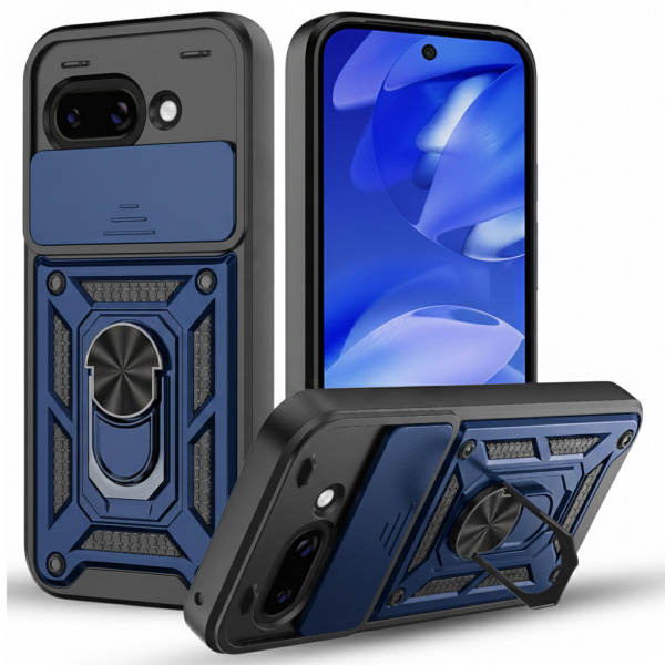Husa pentru Google Pixel 10a, Techsuit, CamShield, Albastra