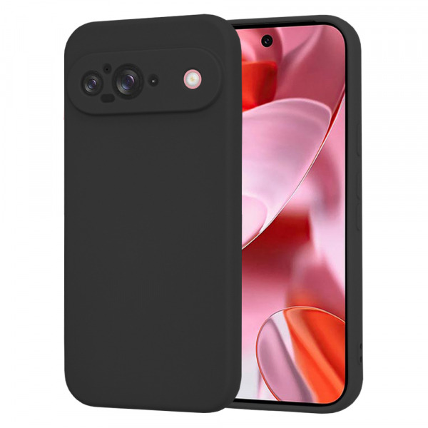 Husa pentru Google Pixel 9, Techsuit, SoftFlex, Neagra