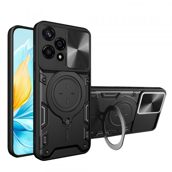 Husa pentru Honor 200 Lite, Techsuit, CamGuard Pro, Neagra