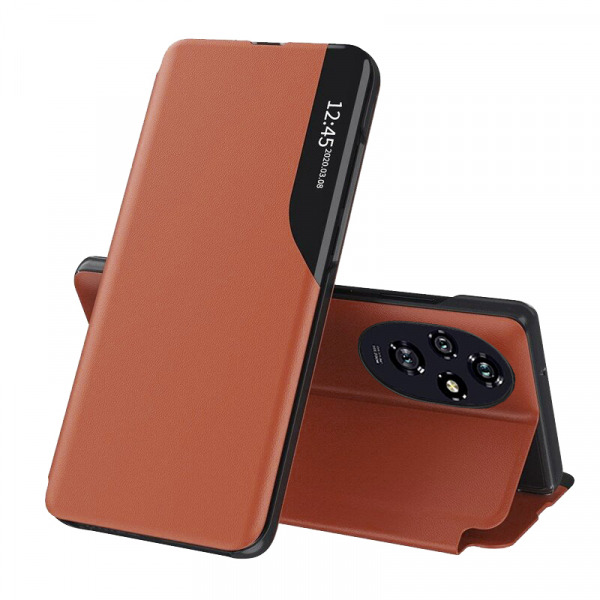 Husa pentru Honor 200 Pro, Techsuit, eFold, Portocalie