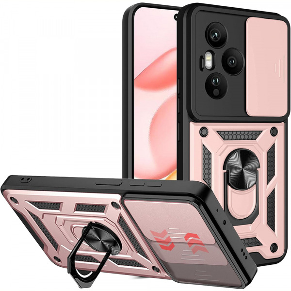 Husa pentru Honor 400 Pro, Techsuit, CamShield, Roz