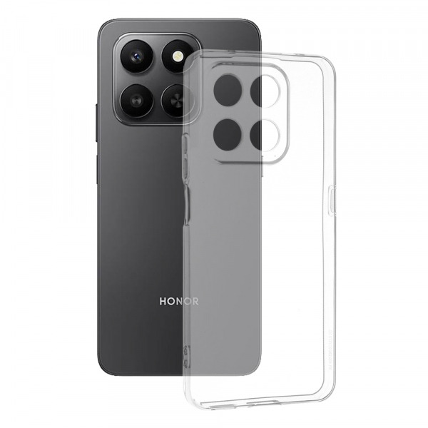 Husa pentru Honor 400 Smart 4G / X7d 4G / 400 Smart 5G, Techsuit, Clear, Transparenta