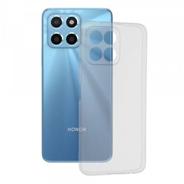 Husa pentru Honor 70 Lite / X6 / X8 5G, Techsuit, Clear, Transparenta