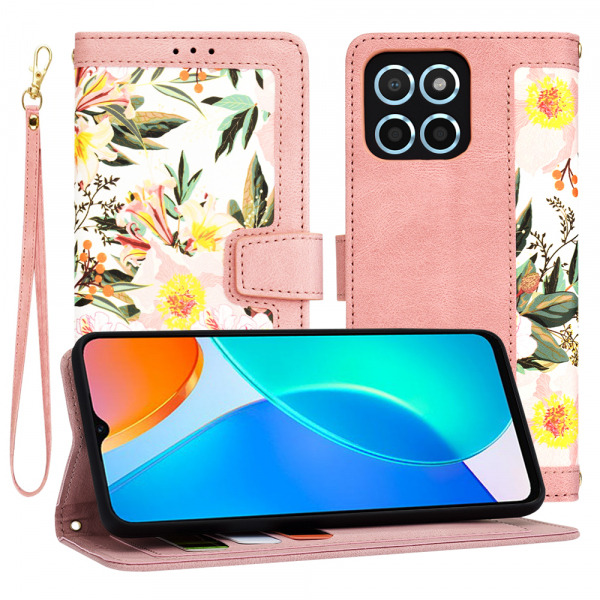 Husa pentru Honor 70 Lite / X6 / X8 5G, Techsuit, FlipCraft, Roz