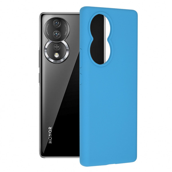 Husa pentru Honor 80, Techsuit, Soft Edge, Albastra